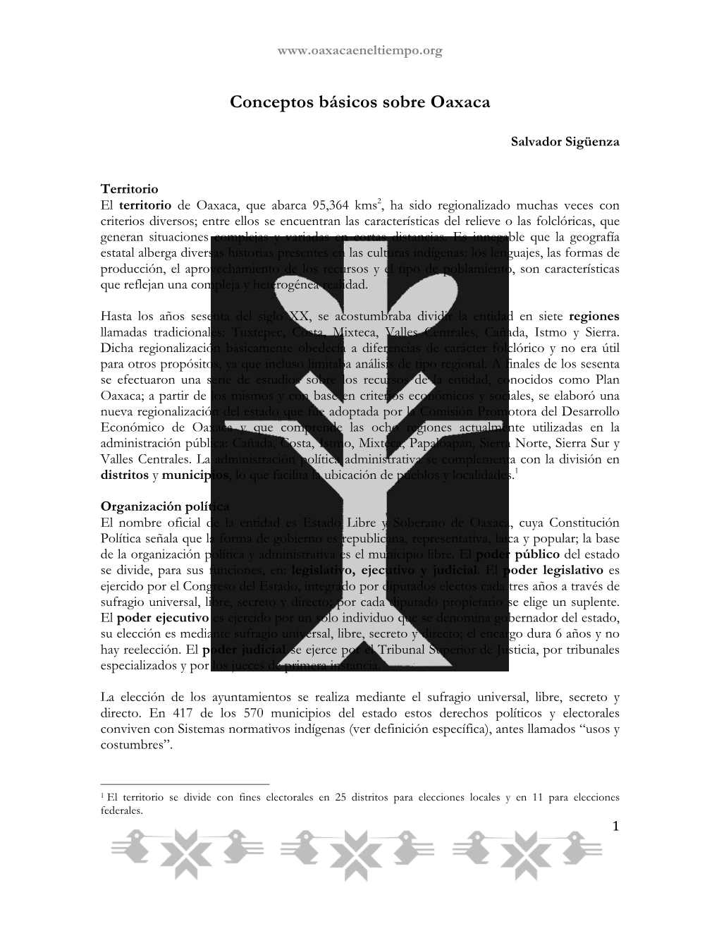 Conceptos Básicos Sobre Oaxaca