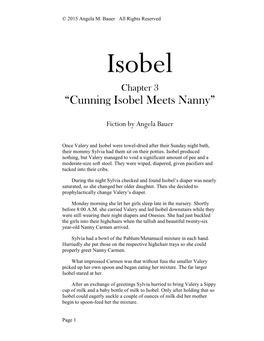 “Cunning Isobel Meets Nanny”