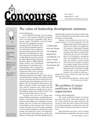The Value of Leadership Development Seminars