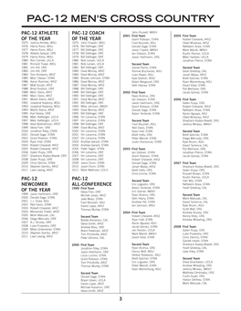 Pac-12 Men's Cross Country