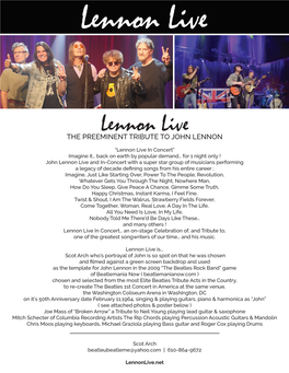 Lennon Live in Concert