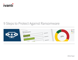 9 Steps to Protect Against Ransomware