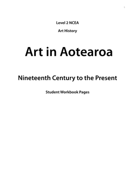 Art in Aotearoa