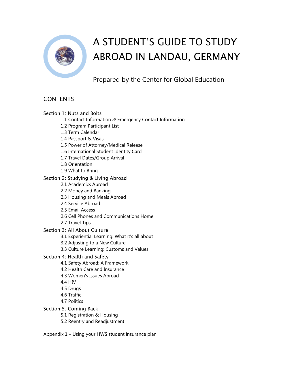 A Student''s Guide to Study Abroad in Landau, Germany