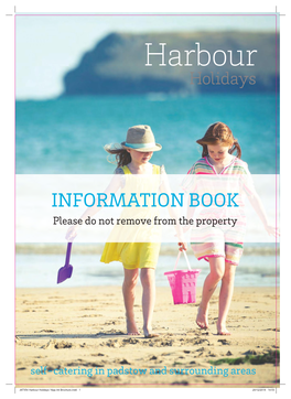 INFORMATION BOOK Please Do Not Remove from the Property