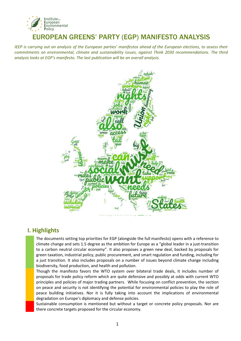 European Greens' Party