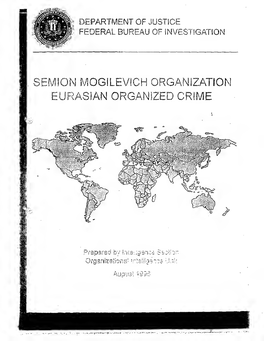 Semion Mogilevich Organization Eurasian