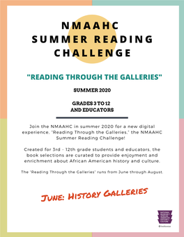 NMAAHC Summer Reading Challenge!