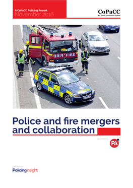 Police and Fire Mergers and Collaboration