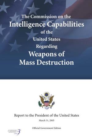 Weapons of Mass Destruction Intelligence Capabilities