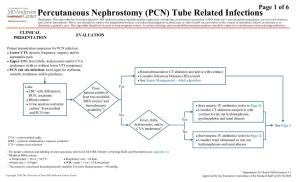 Percutaneous Nephrostomy