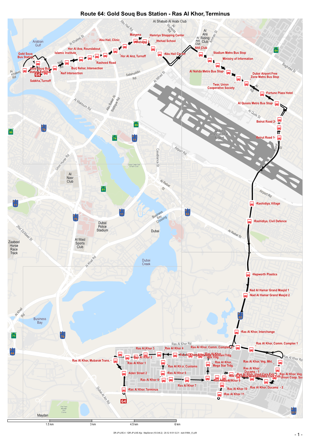 View Or Download 64 Bus Route As