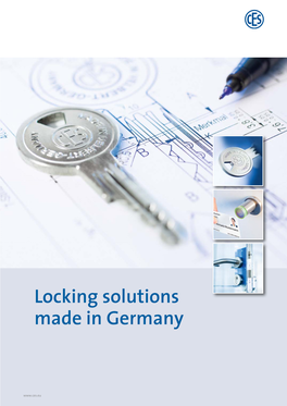 Locking Solutions Made in Germany