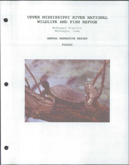 UPPER MISSISSIPPI RIVER NATIONAL WILDLIFE and FISH REFUGE Mcgregor District Mcgregor, Iowa