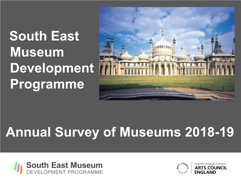 South East Annual Survey of Museums 2018-19 FINAL