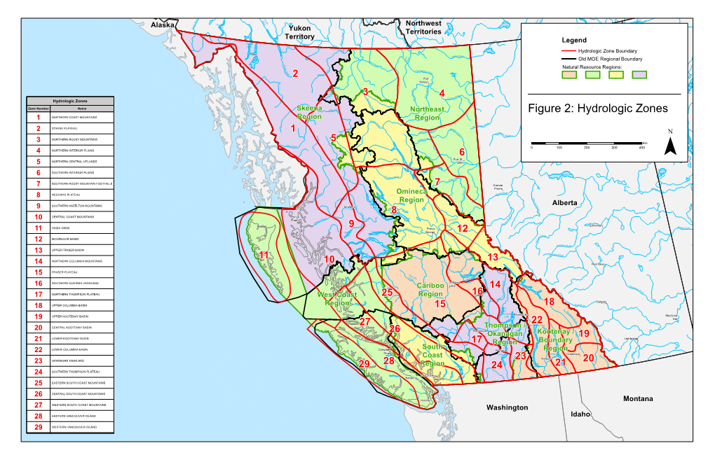 Figure 2: Hydrologic Zones