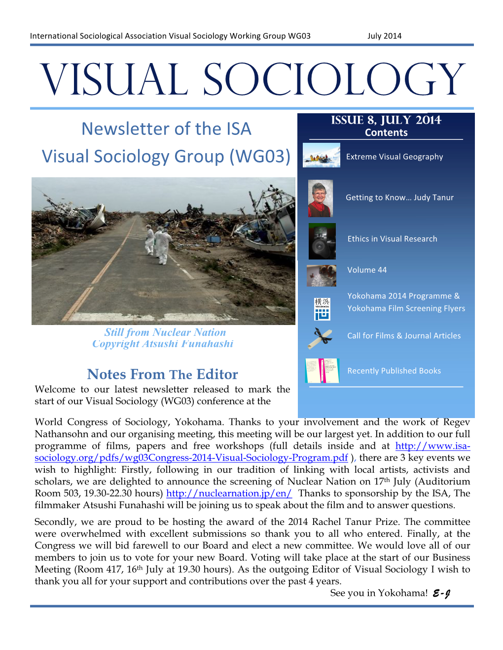 Visual Sociology