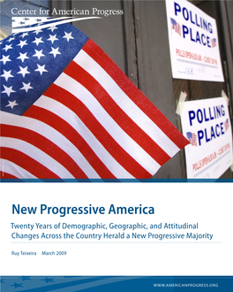 New Progressive America Report