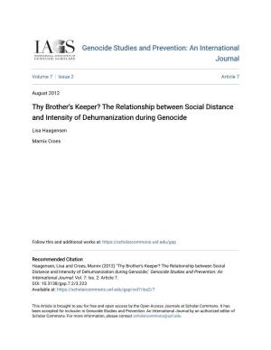 Genocide Studies and Prevention: an International Journal