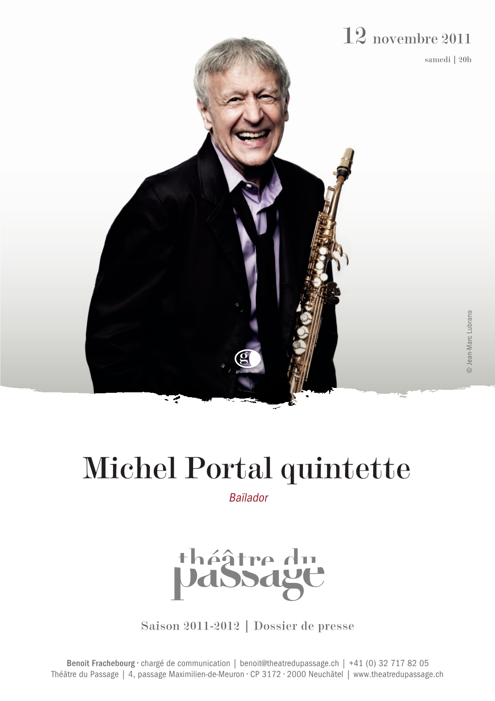 Michel Portal Quintette Baïlador