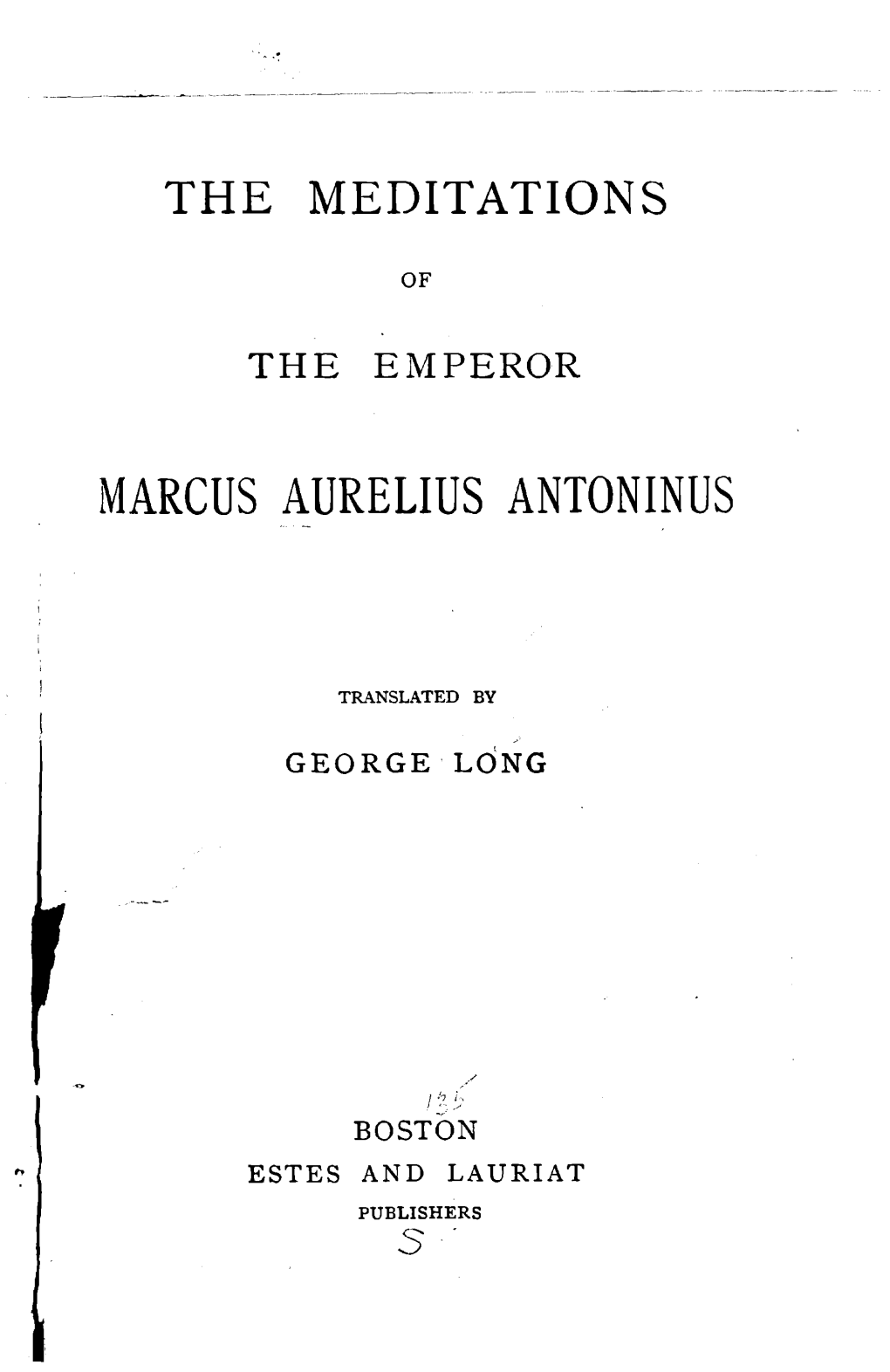 Marcus Aurelius Antoninus