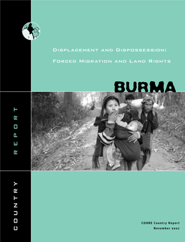 Forced Migration and Land Rights in Burma