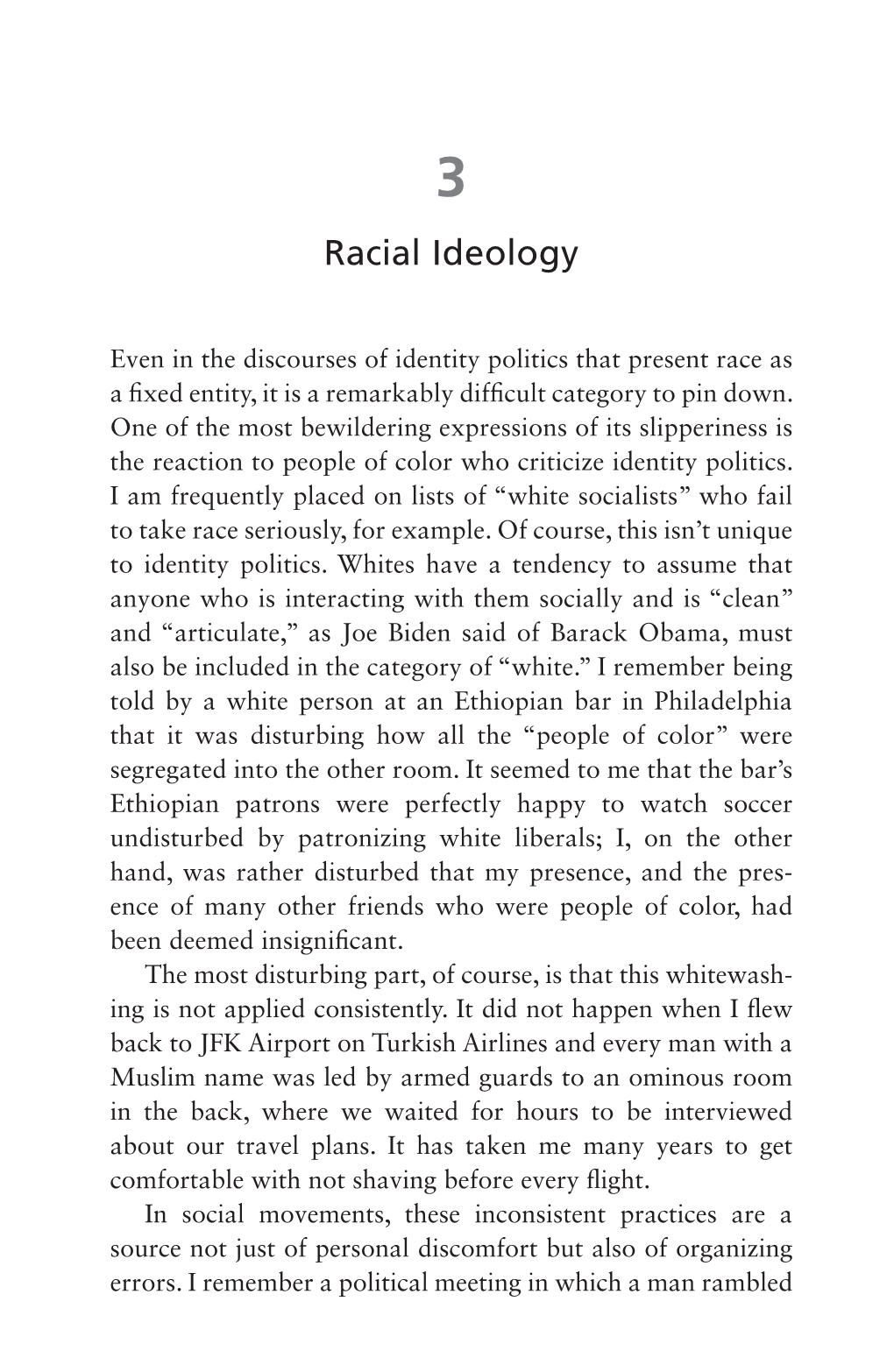 Racial Ideology