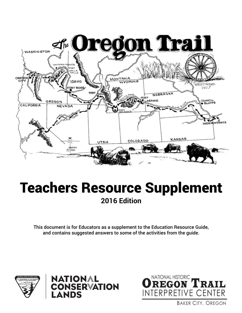 Oregon Trail Education Resource Guide