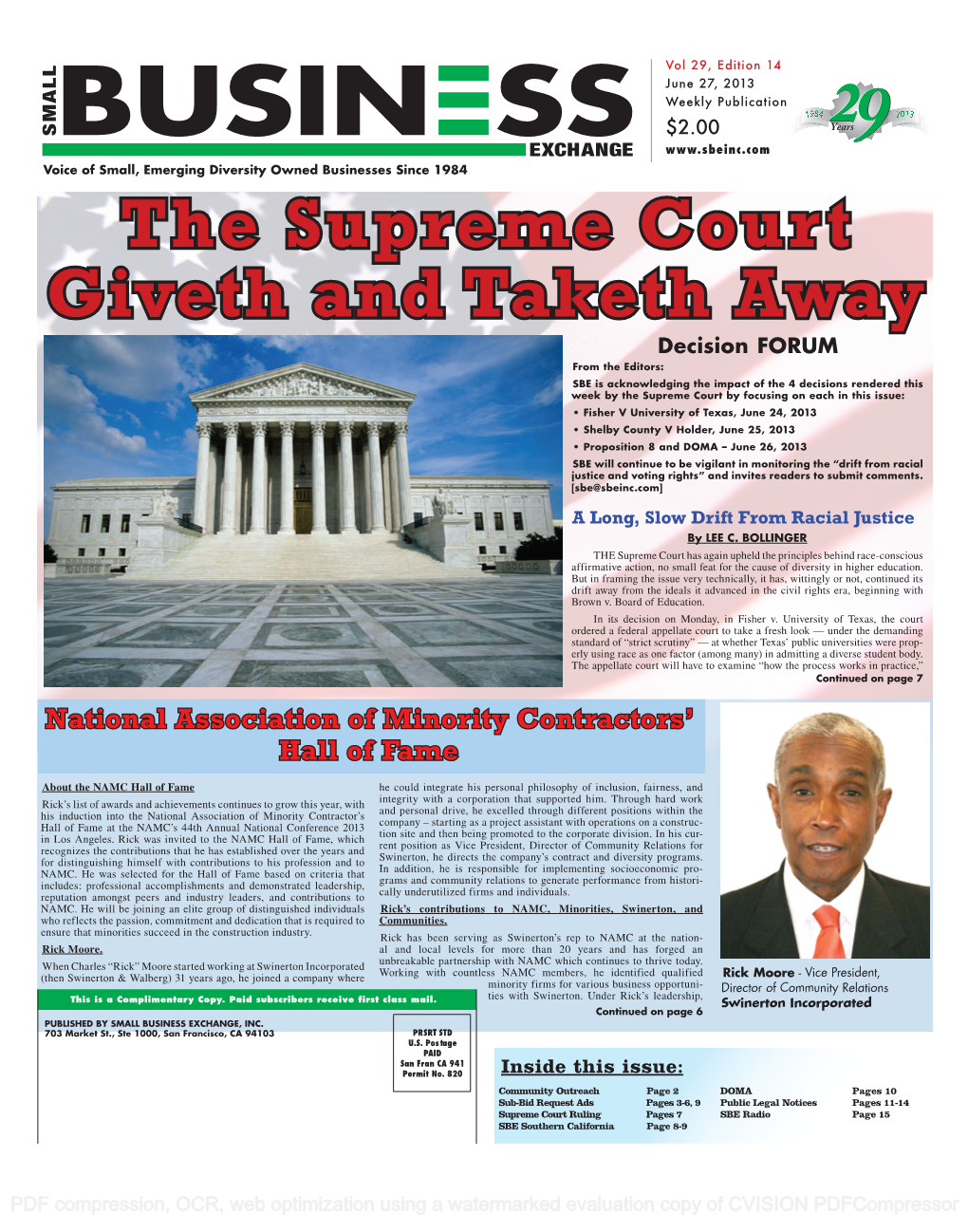 The Supreme Court Giveth and Taketh Away