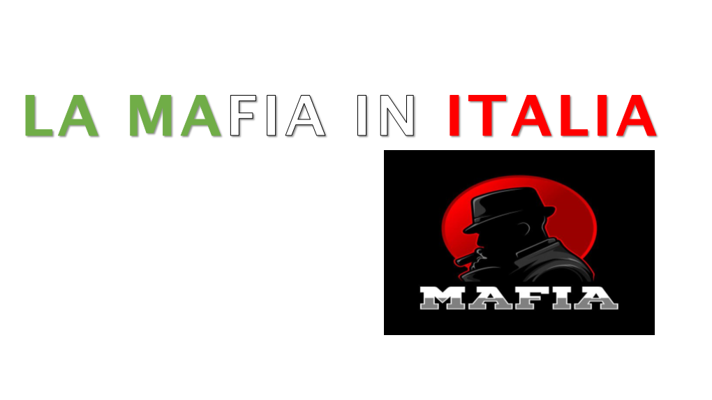 La Mafia in Italia