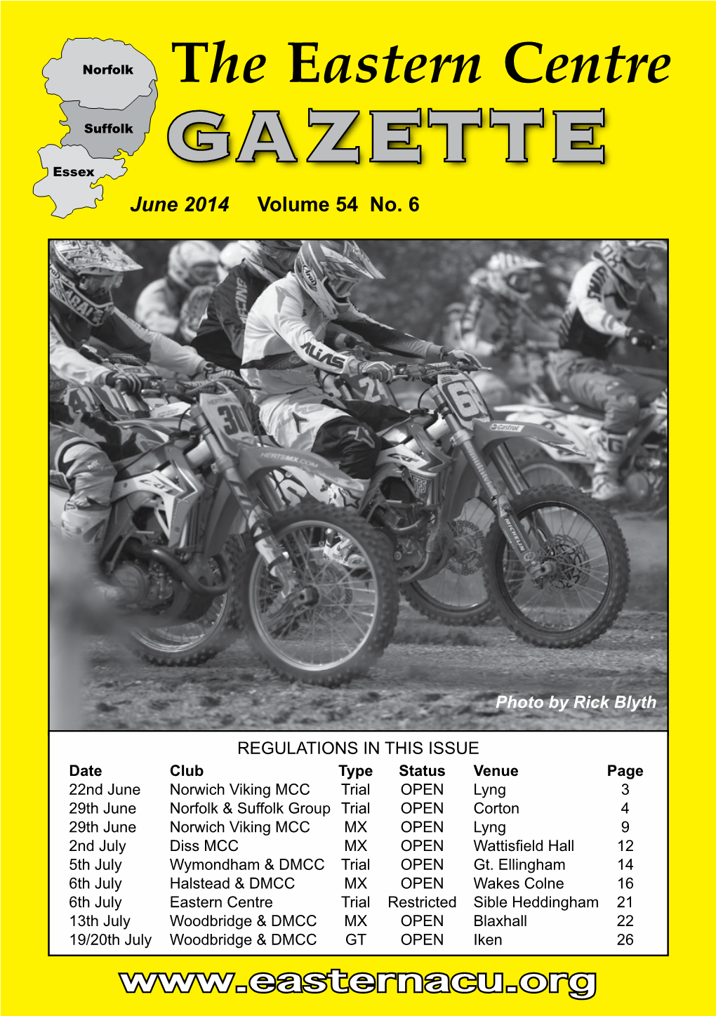 GAZETTE June 2014 Volume 54 No