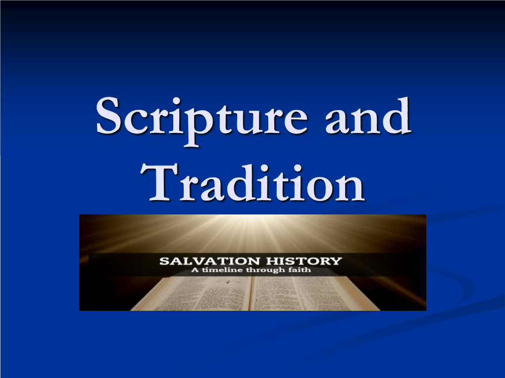 Salvation History