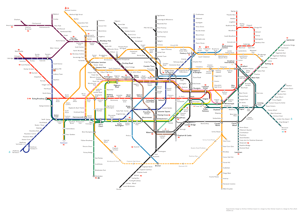 Barking Walthamstow Central Edgware Road