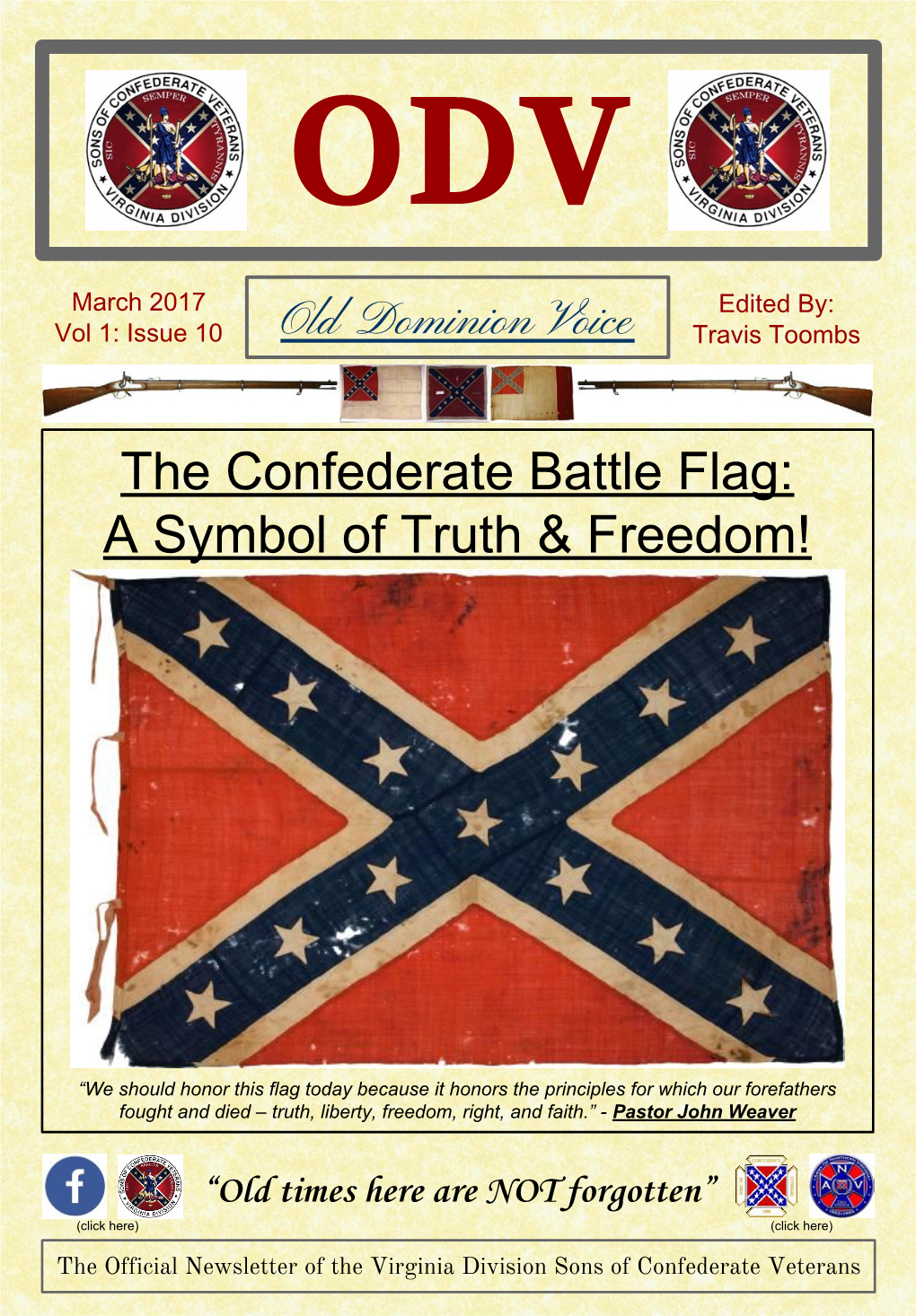 The Confederate Battle Flag: a Symbol of Truth & Freedom!