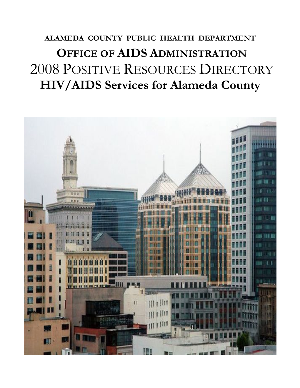HIV/AIDS Services for Alameda County