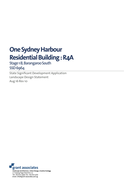 One Sydney Harbour Residential Building