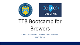 Craft Brewers Conference Online May 2020