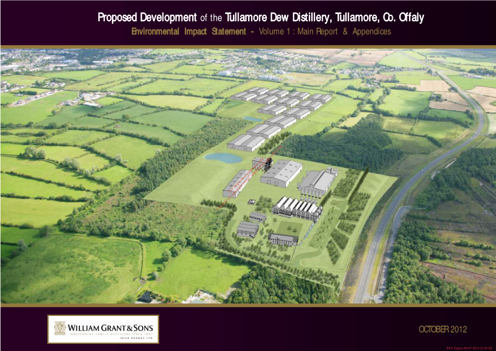 Proposed to Develop Tullamore Distillery