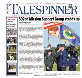 502Nd Mission Support Group Stands Up