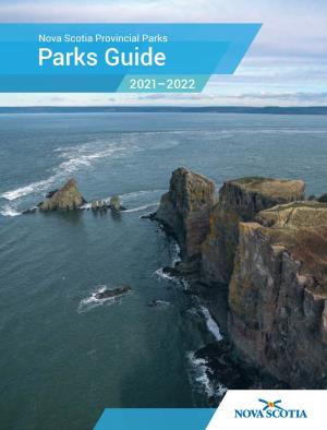 Nova Scotia Provincial Parks Guide 2021 English