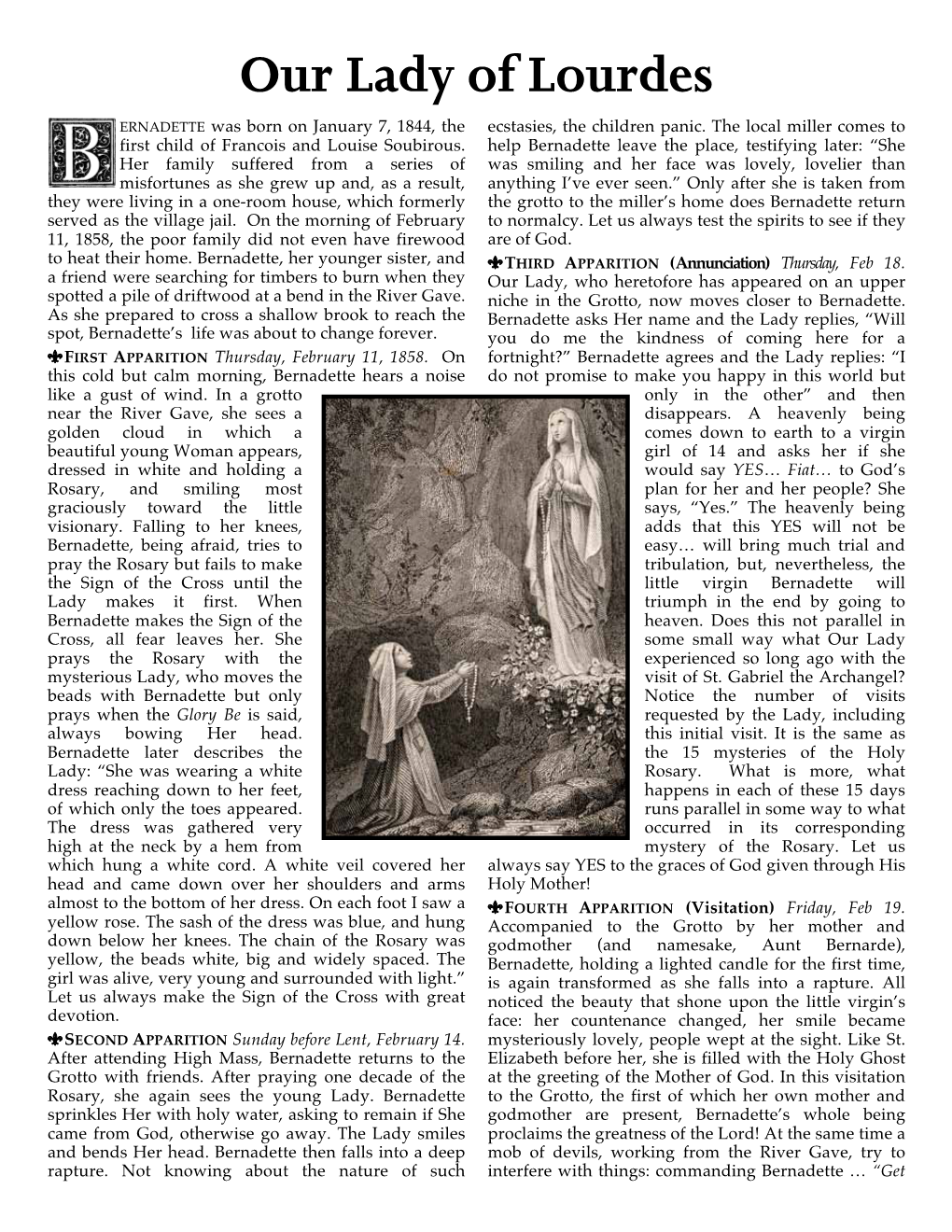 Our Lady of Lourdes.Pdf