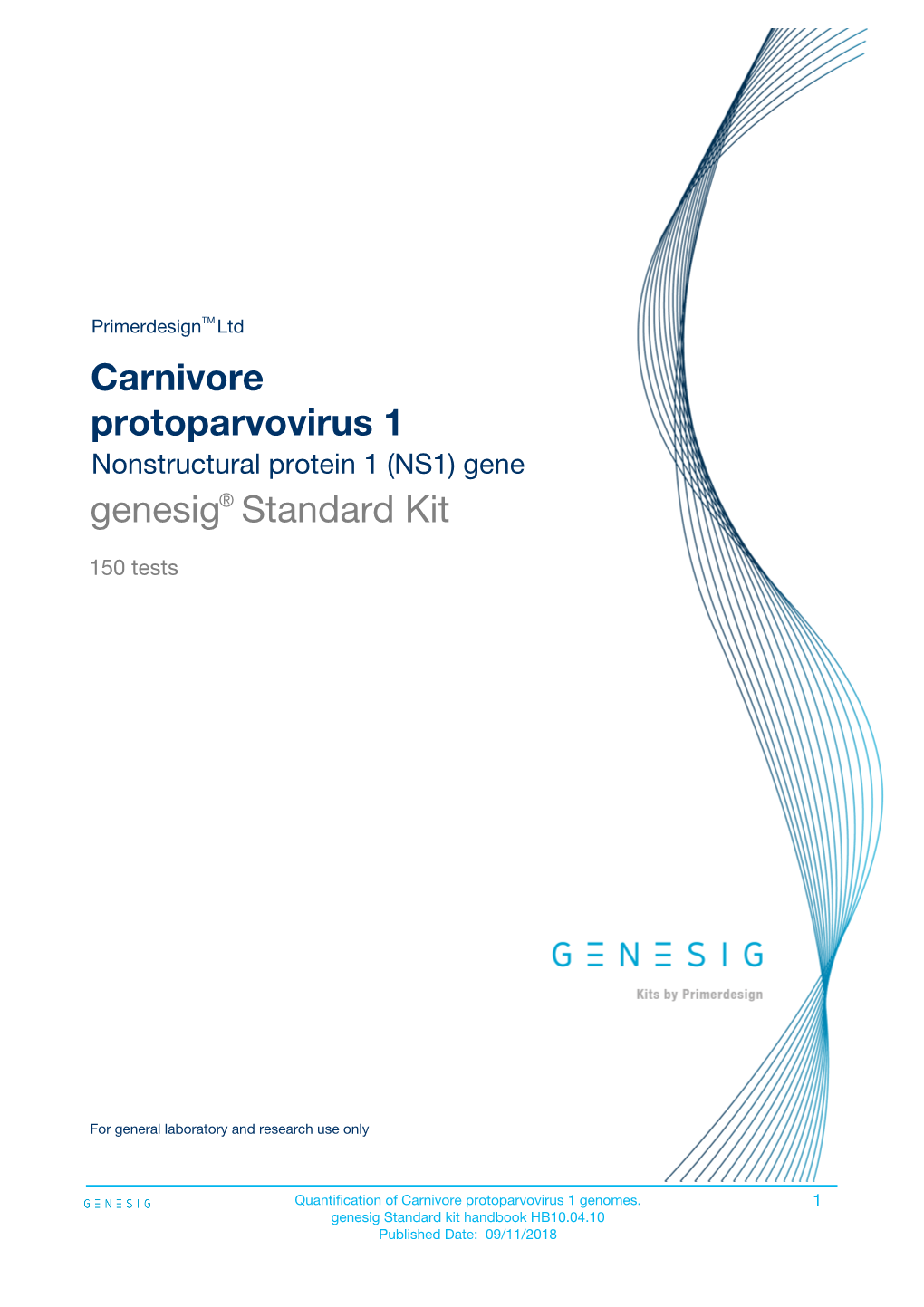 Carnivore Protoparvovirus 1 Genesig Standard