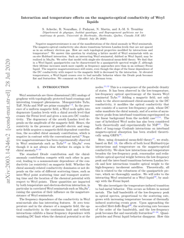 Interaction and Temperature Effects on the Magneto-Optical Conductivity Of