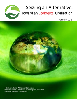 Seizing an Alternative: Toward an Ecological Civilization