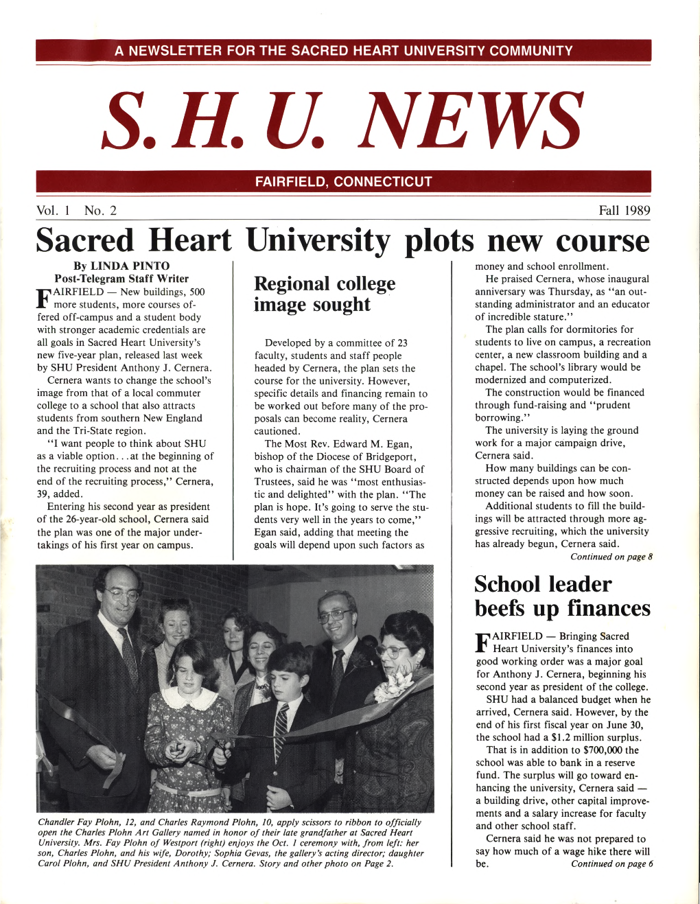 S.H.U. News, Vol. 1, No. 2