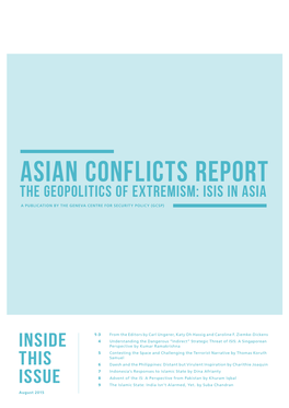 ISIS in Asia Asian Conflicts Report