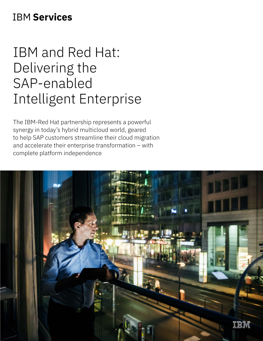 IBM and Red Hat: Delivering the SAP-Enabled Intelligent Enterprise