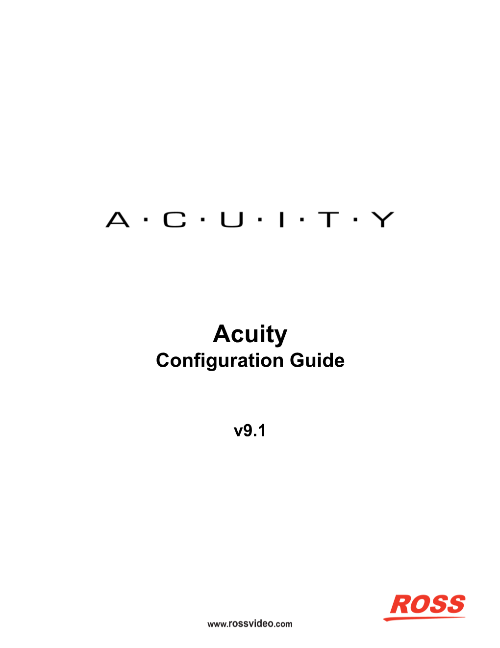 Acuity Configuration Guide.Pdf