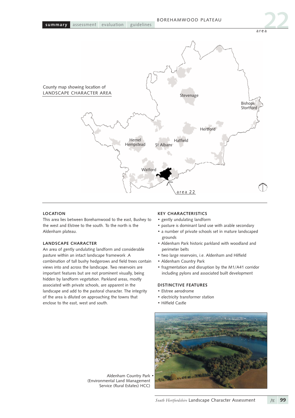 Eb01h Landscape Character Appraisal 022 Borehamwood Plateau