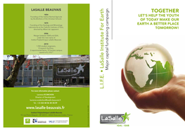 L.I.F.E. • Lasalle Institute for Earth